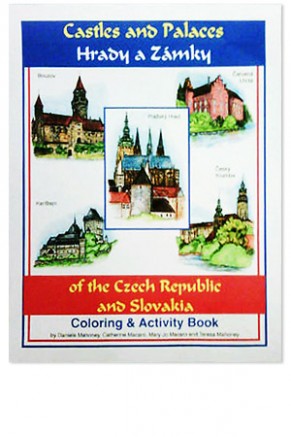 Castles and Palaces of the Czech Republic and Slovakia Coloring & Activity Book