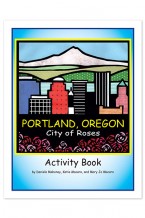 Portland Oregon City of Roses Activity Book