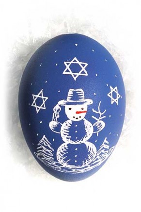 Star of David/Snowman (re-17)