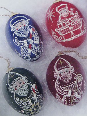 Christmas eggs